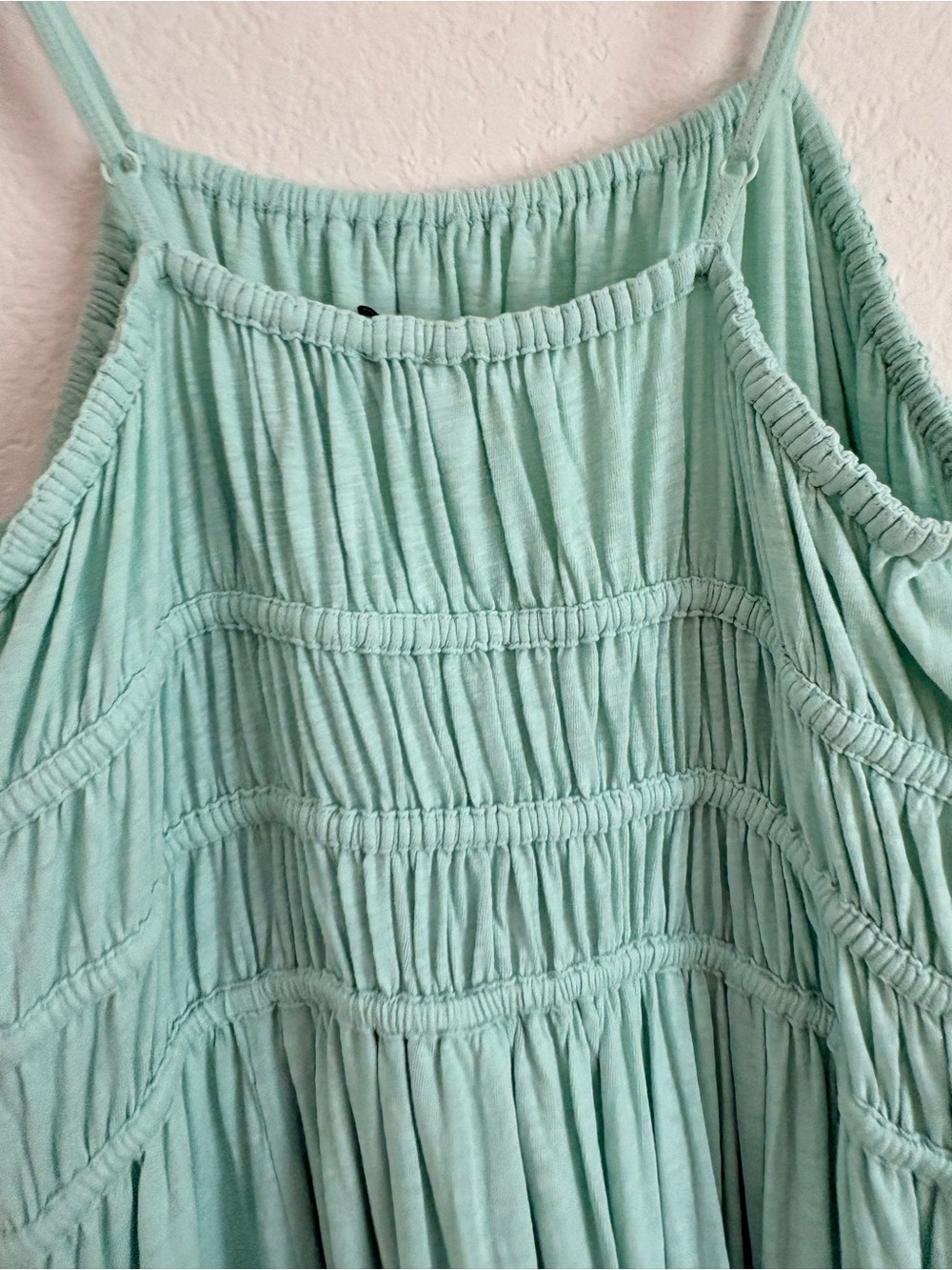 American Eagle Mint Smocked Maxi Dress - Picture 7 of 10